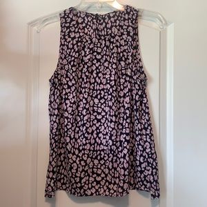 Sleeveless Forever 21 flower top